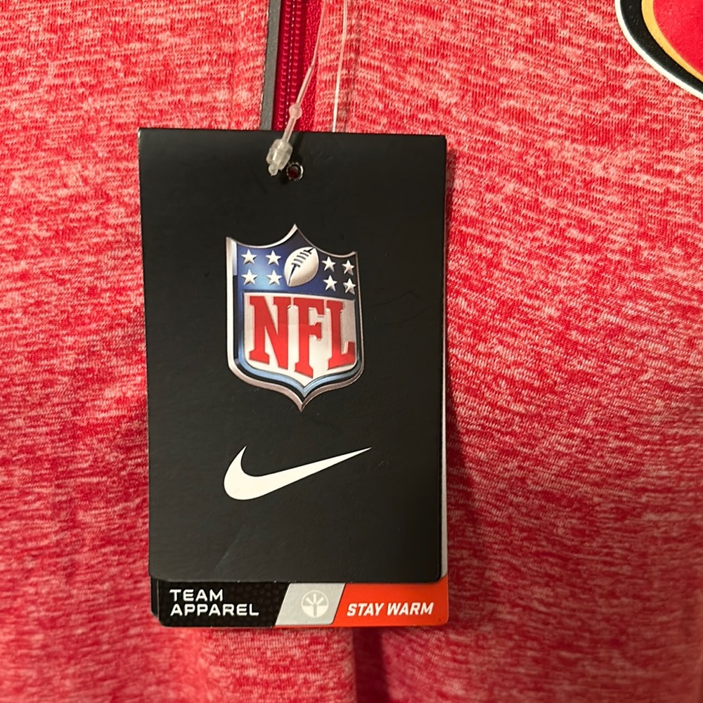 NWT Nike Red Long Sleeve 49er Women's Tee - Picture 5 of 17